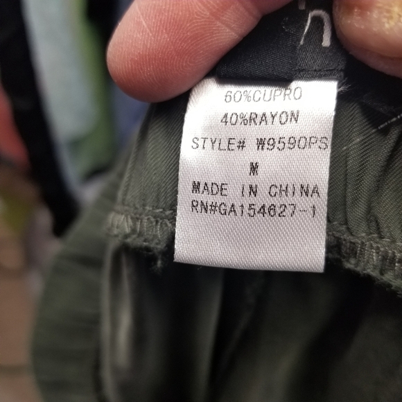 JOH cargo cupro rayon jogger pants - Picture 7 of 10